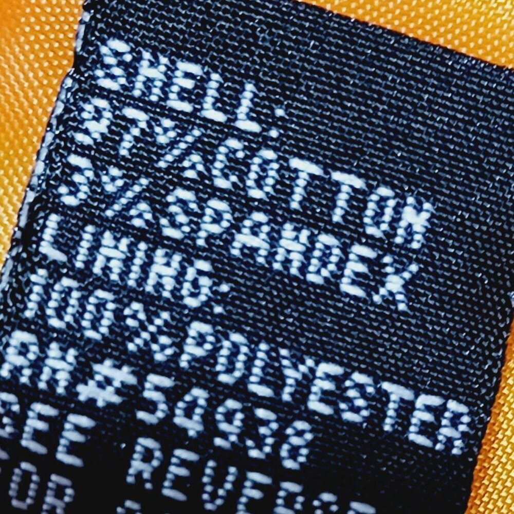 Eden Court, Small, Women's Orange & White Print Jacket, Stylish, Fitted & Flare - Picture 16 of 16